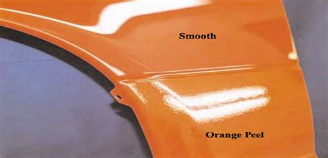 What Is Orange Peel On Car Paint?